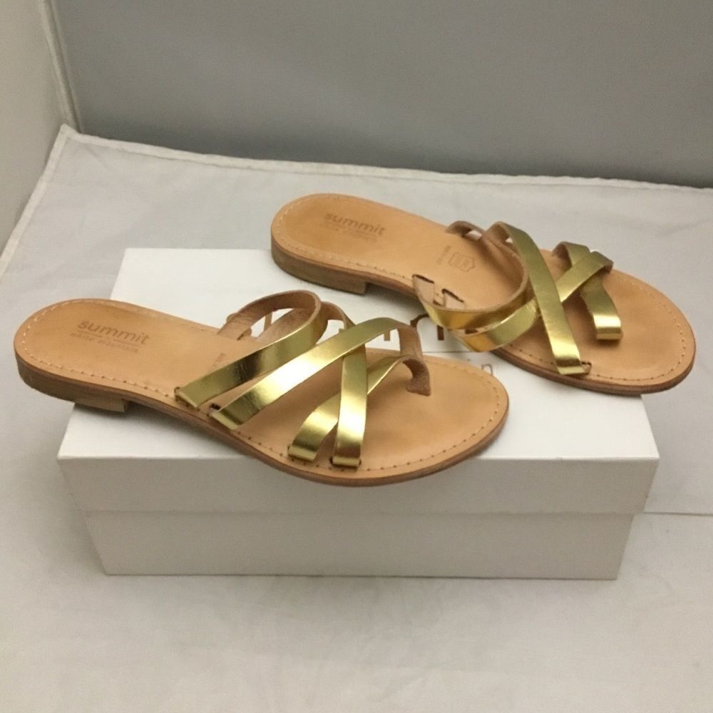 Gold Women's Sandals